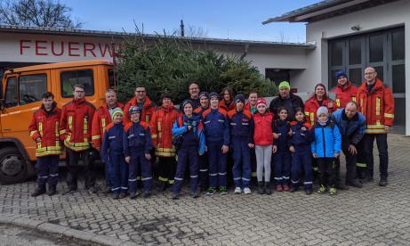 Christbaumsammeln 2020