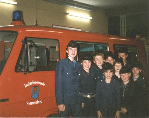 Jugendfeuerwehr Sternenfels 1983